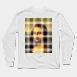 Mona Lisa Deconstructed Long Sleeve T-Shirt